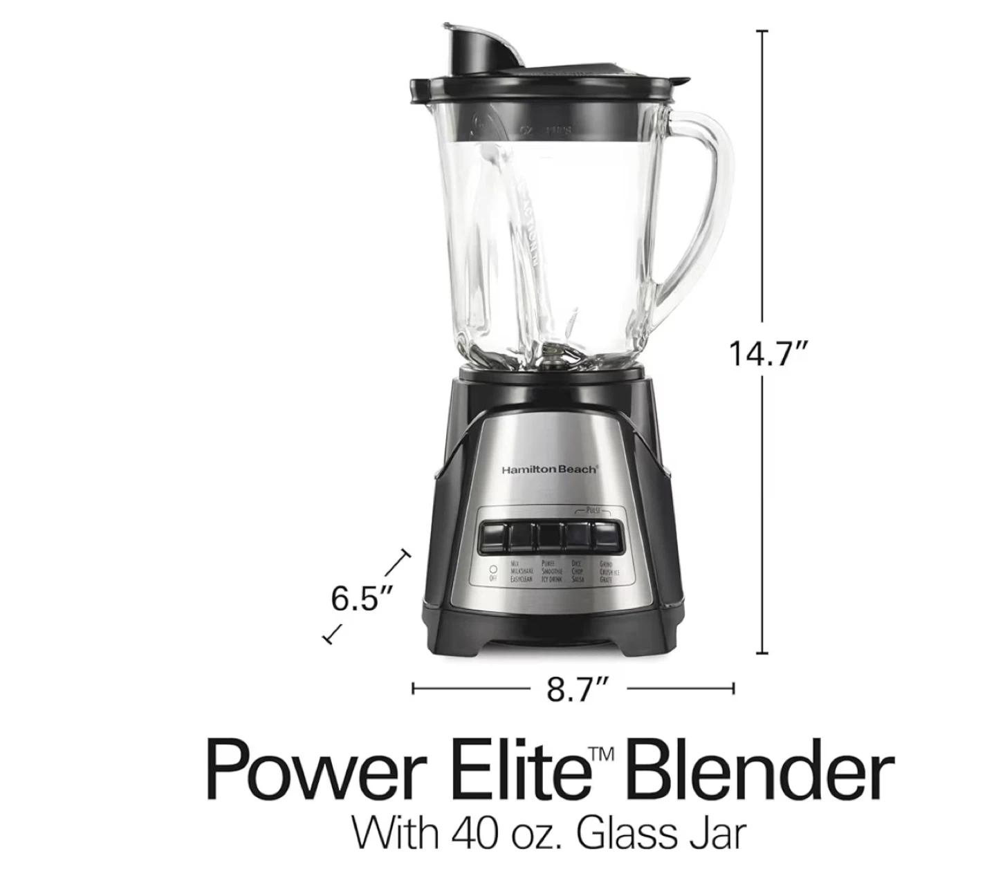 Hamilton Beach 58148 Blender to puree - photo 2