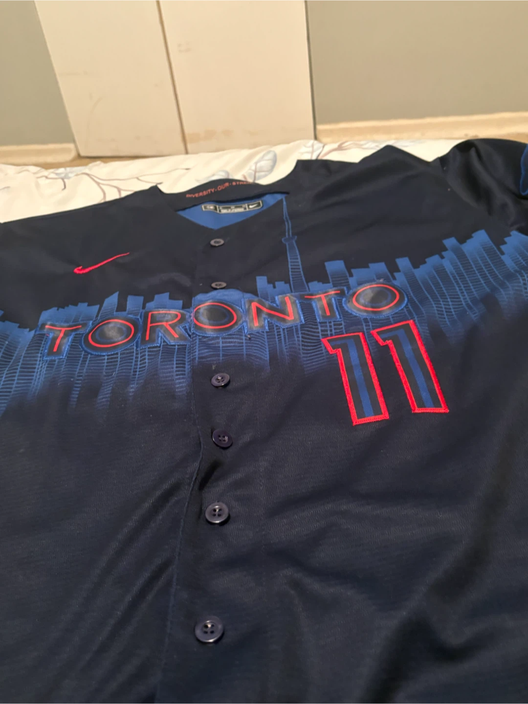 Toronto Blue Jays Bichette #11 Nike Baseball Jersey XL - photo 3