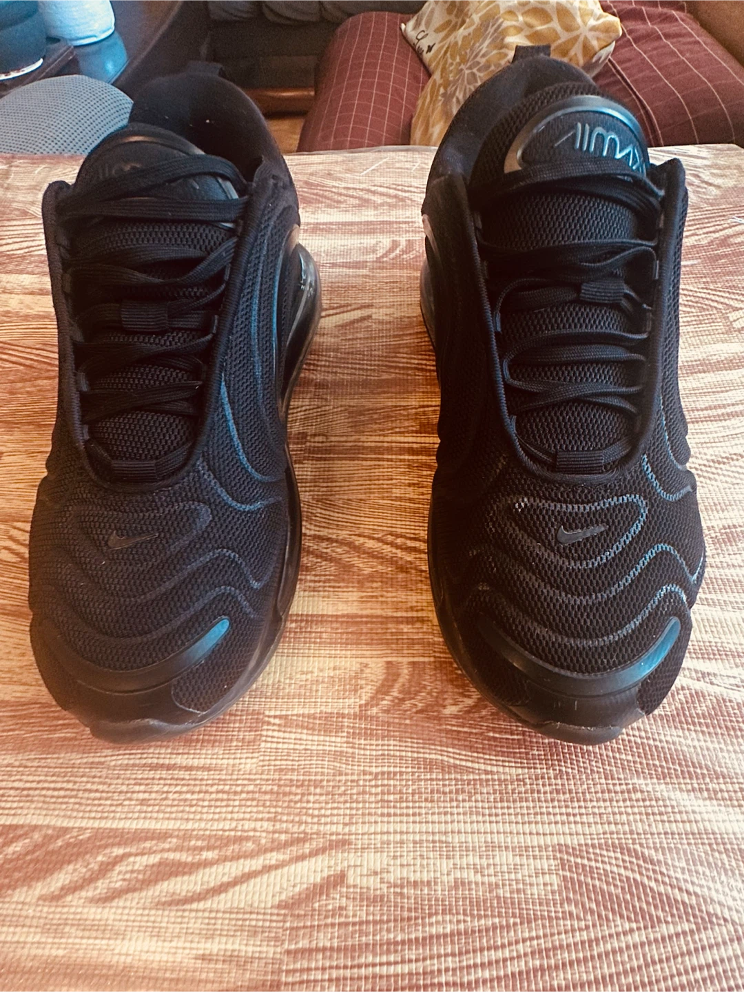 Nike Air Max 720 Black Running Shoes - photo 3