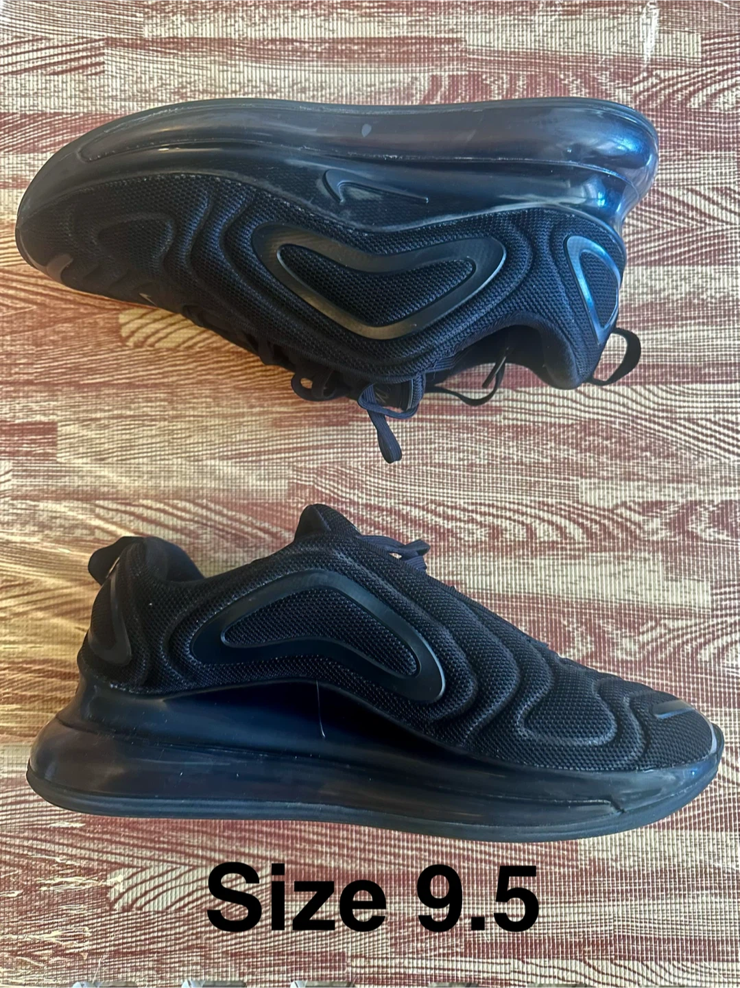 Nike Air Max 720 Black Running Shoes - photo 4