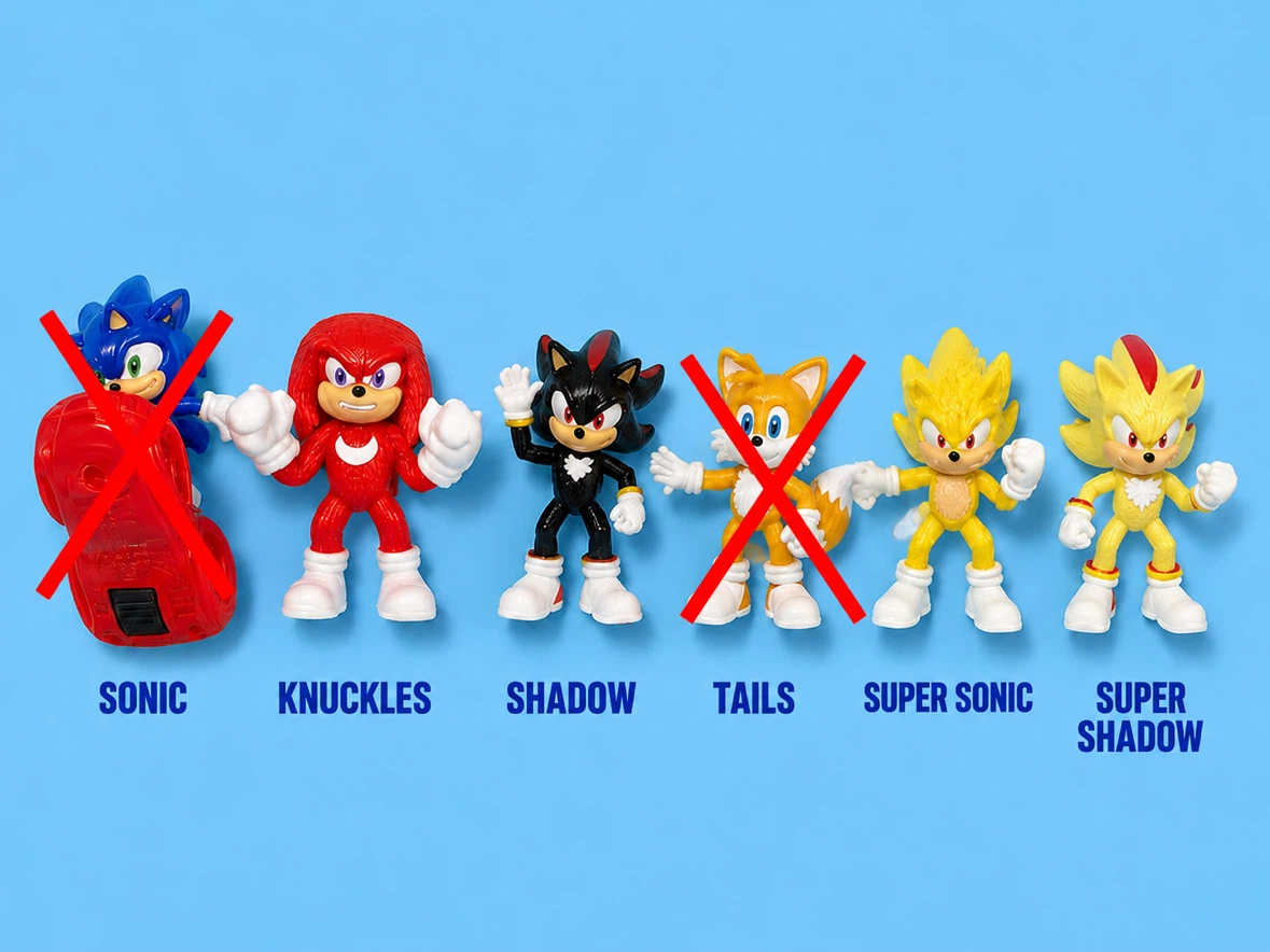 Sonic the Hedgehog Action Figures