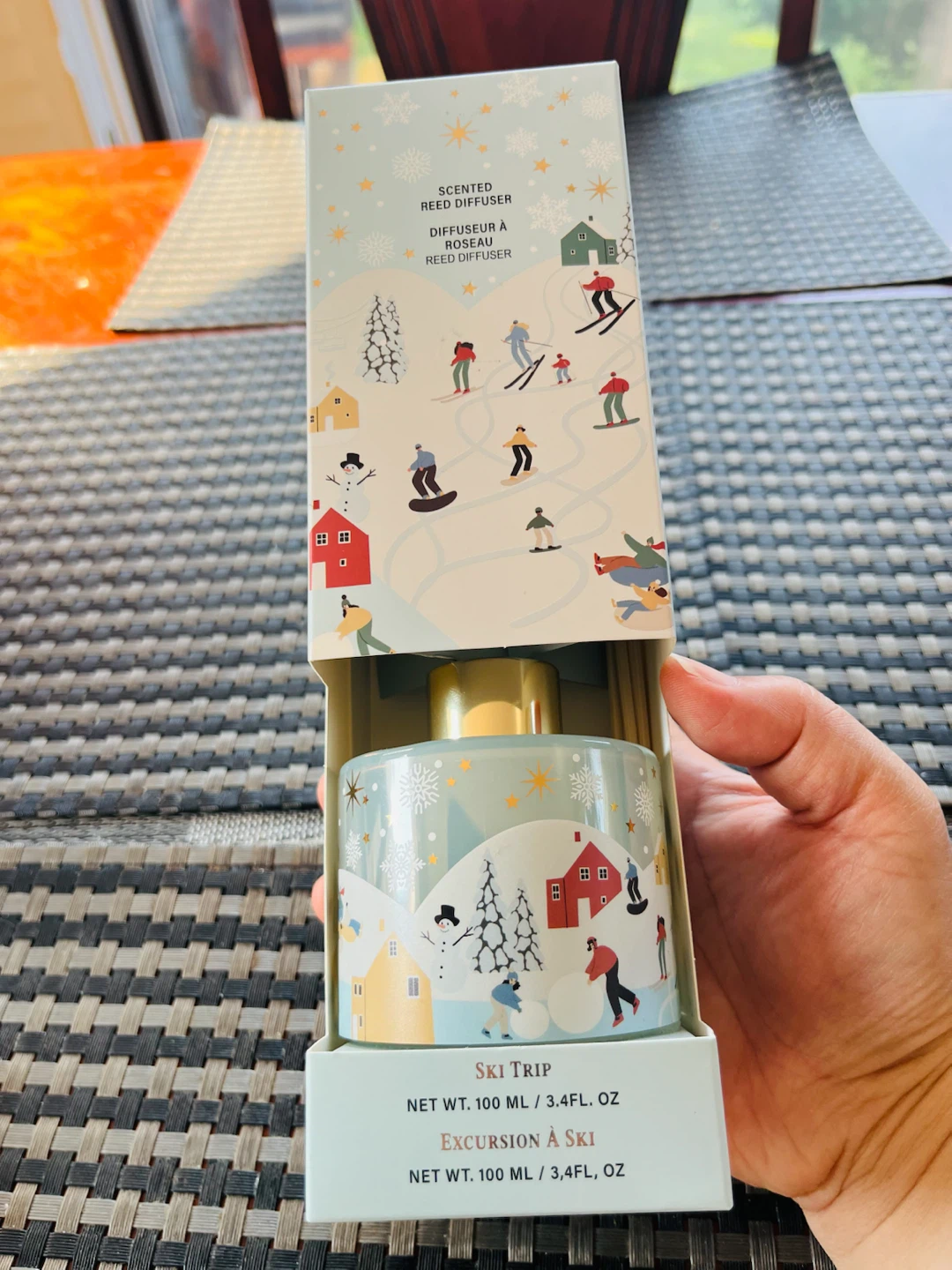 NEW Scented Reed Diffuser Ski Trip 100ml