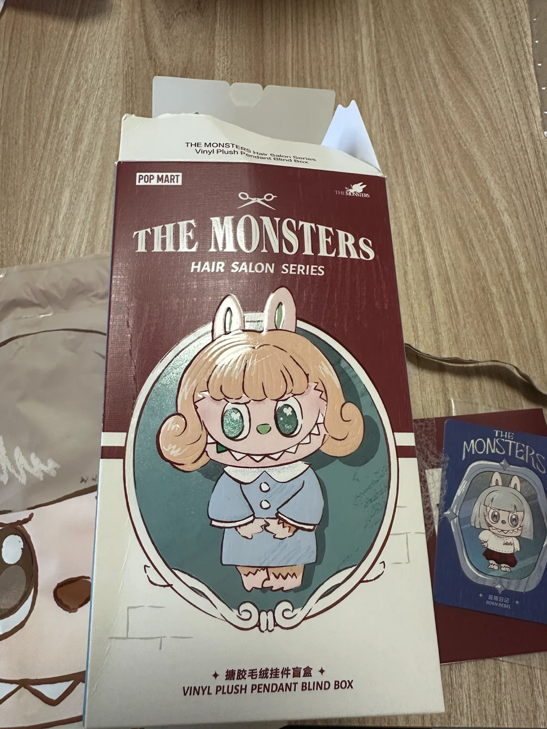 Pop Mart labubu the monsters Hair Salon Plush Pendant Blind Box - photo 3