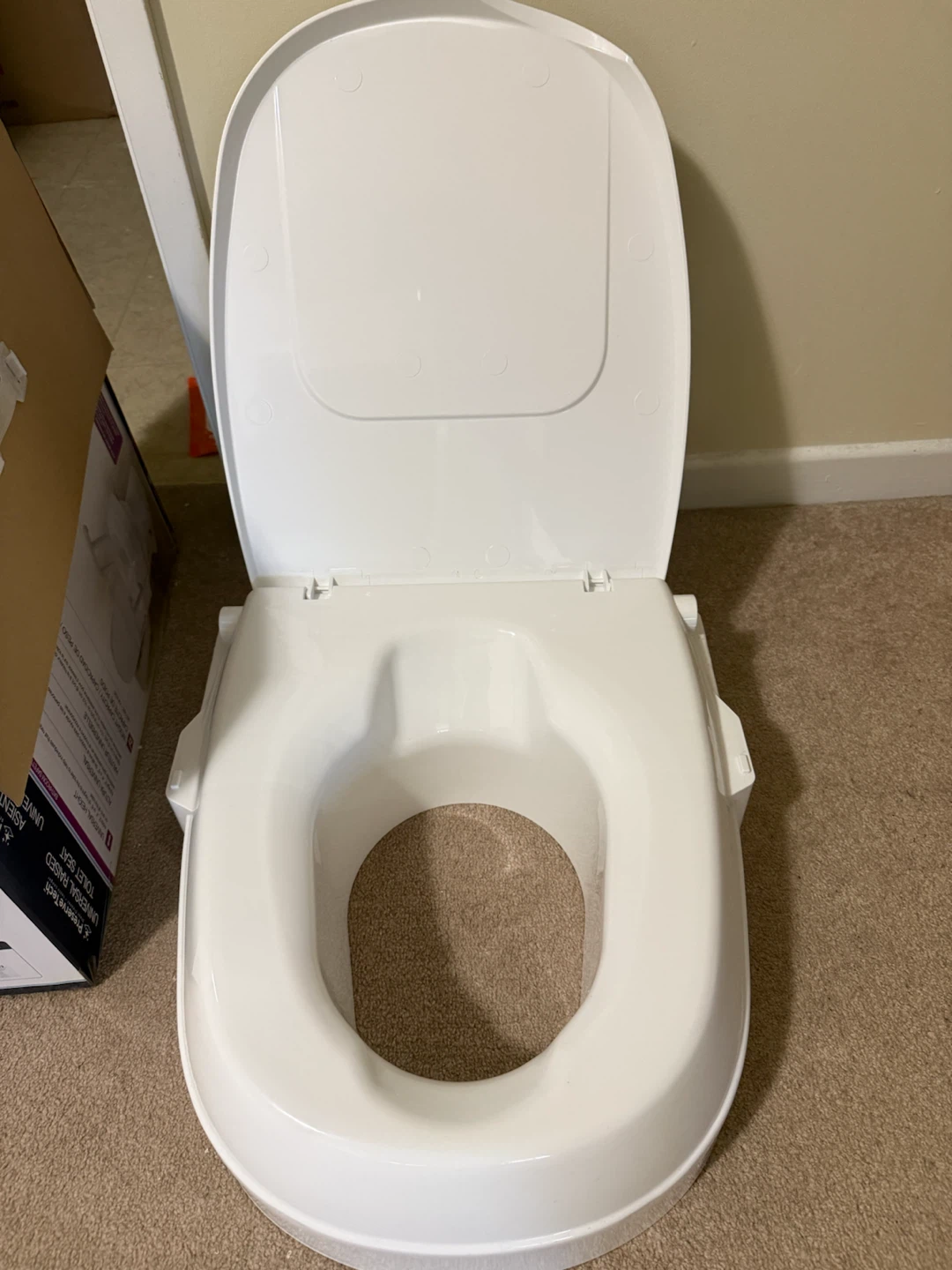 PreserveTech Universal Raised Toilet Seat with Arms - photo 2
