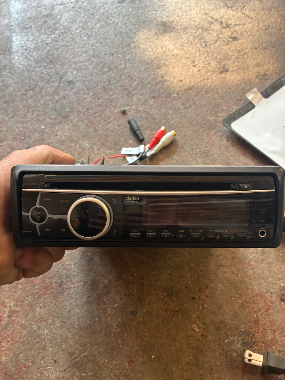 Clarion CZ102 Car Stereo Receiver