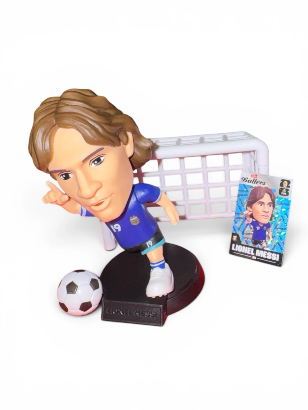 ZURU Ballers Lionel Messi Figure with Goal and Card