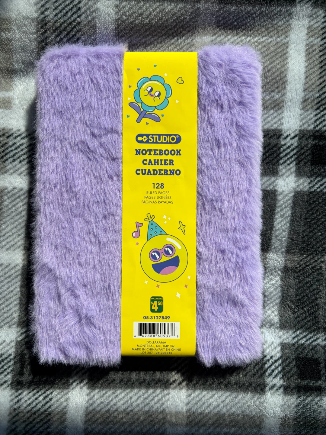 Studio Furry Purple Notebook - photo 2