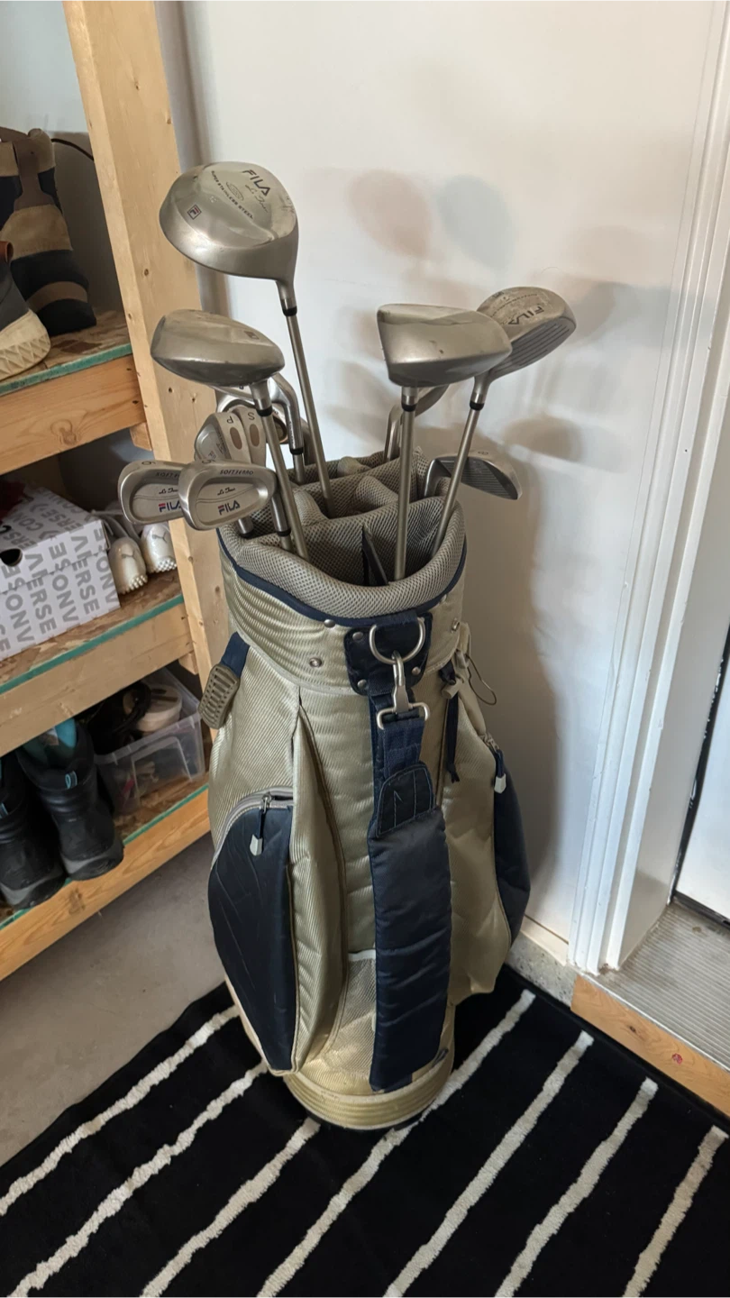 Fila Golf Club Set with Bag