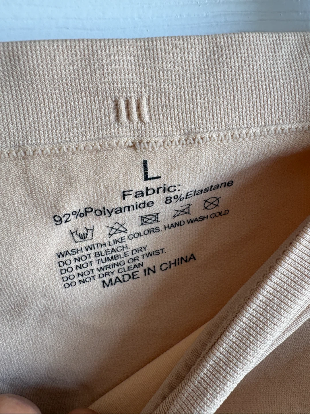 Maternity Shapewear Shorts L - Beige - photo 3