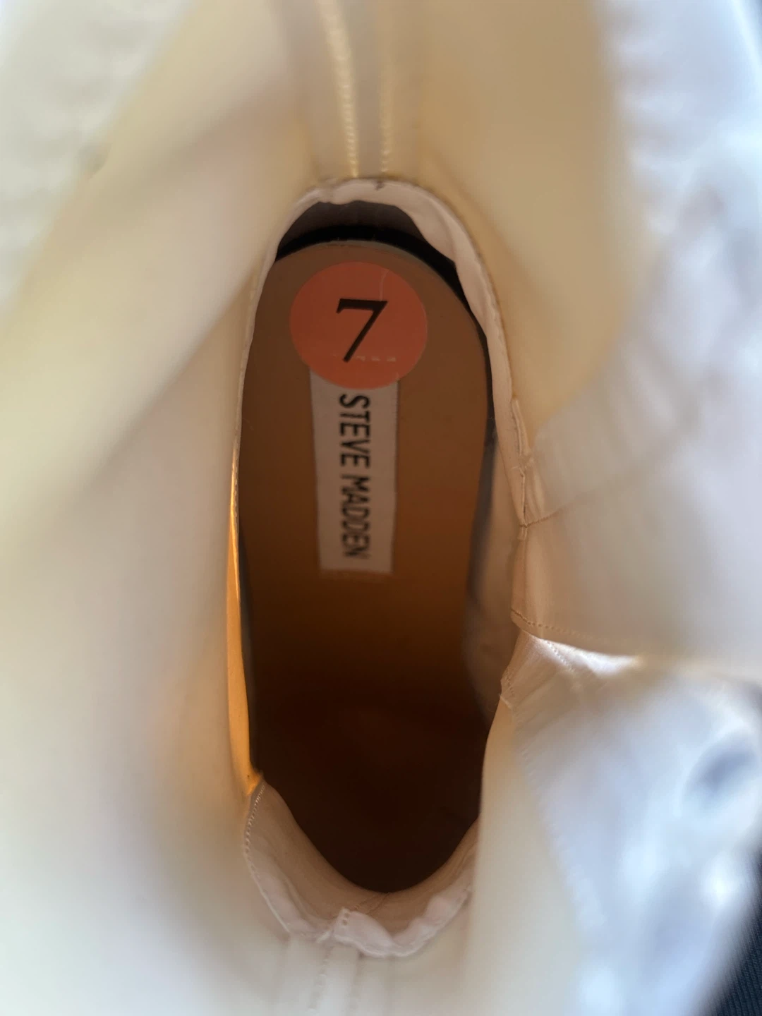 Steve Madden White Ankle Boots - photo 4