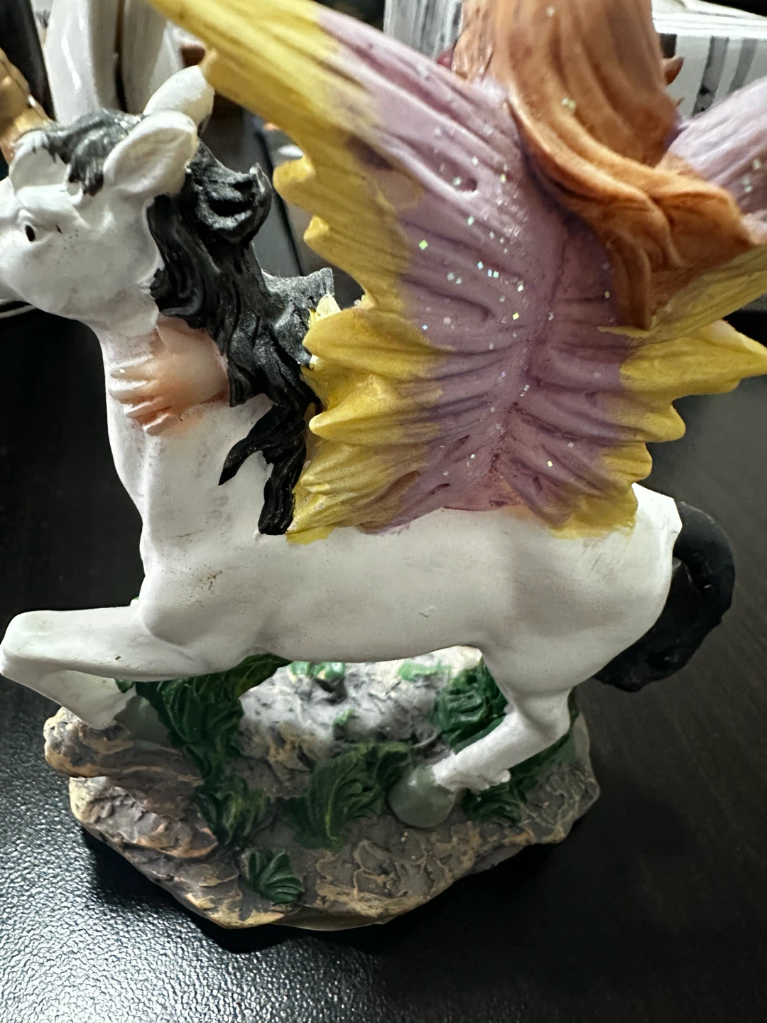 Fairy on Unicorn Figurine - photo 4