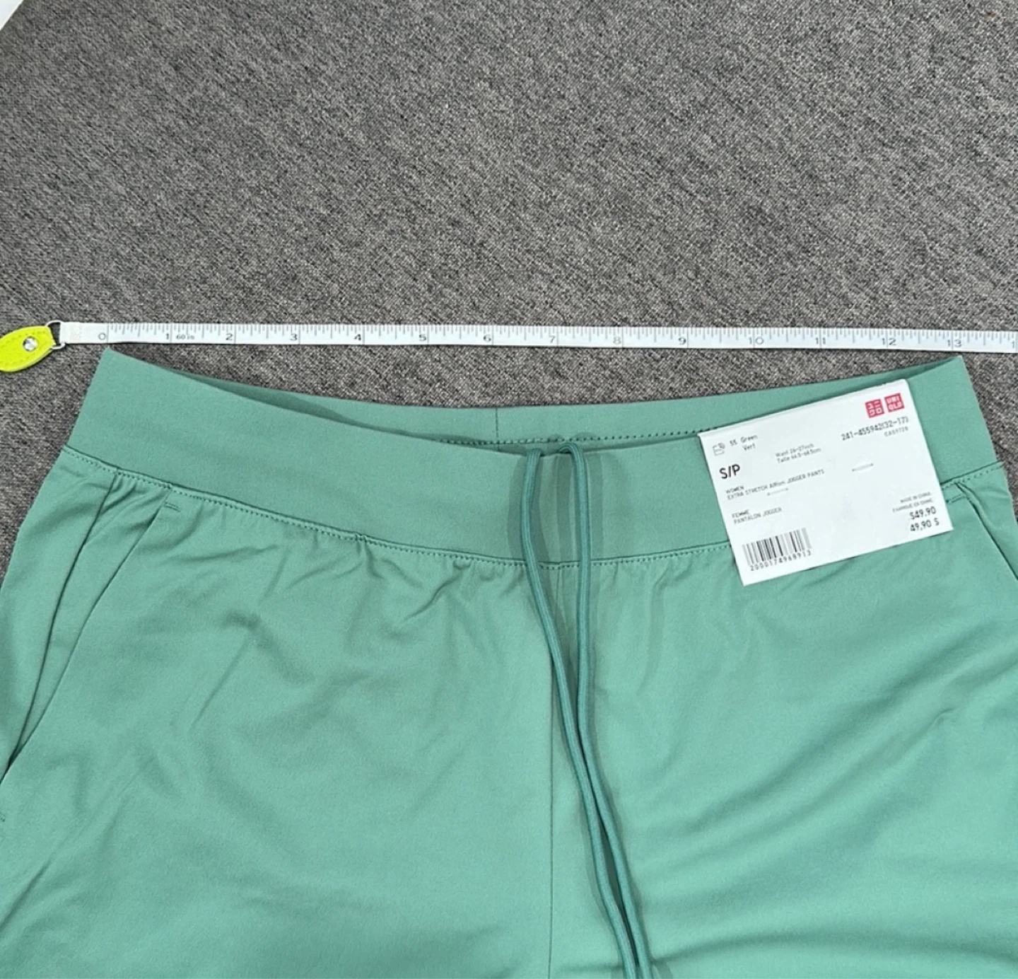 UNIQLO Women's AIRism Jogger Pants Green - photo 2