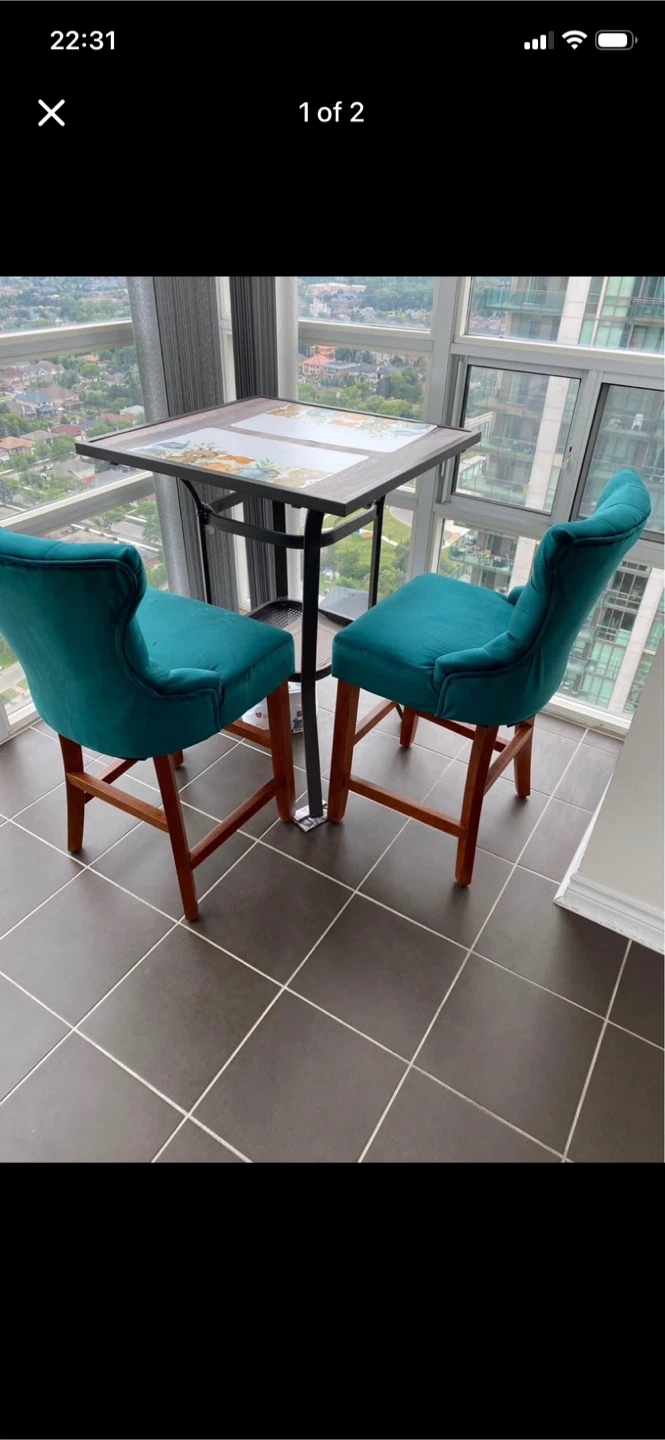 Dining chairs - bar style - photo 2