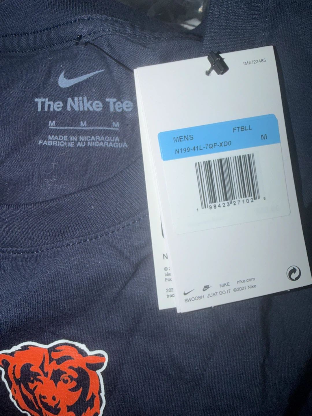 Men’s Nike licensed NFL Chicago Bears Williams NWT! Medium - photo 5