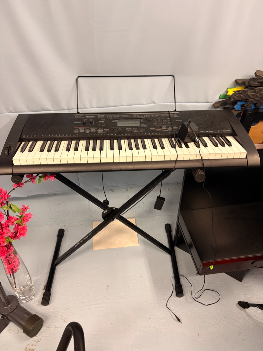 Casio CTK-3000 Keyboard with Stand - photo 2