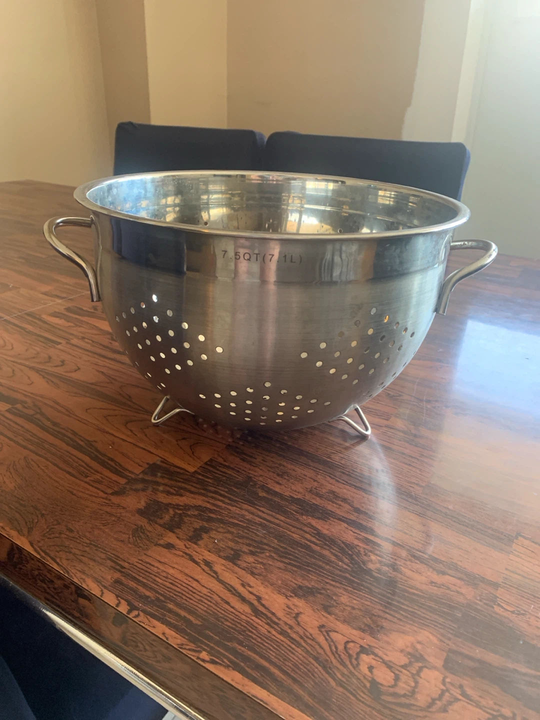 Stainless Steel Colander 7.5 Qt - photo 2