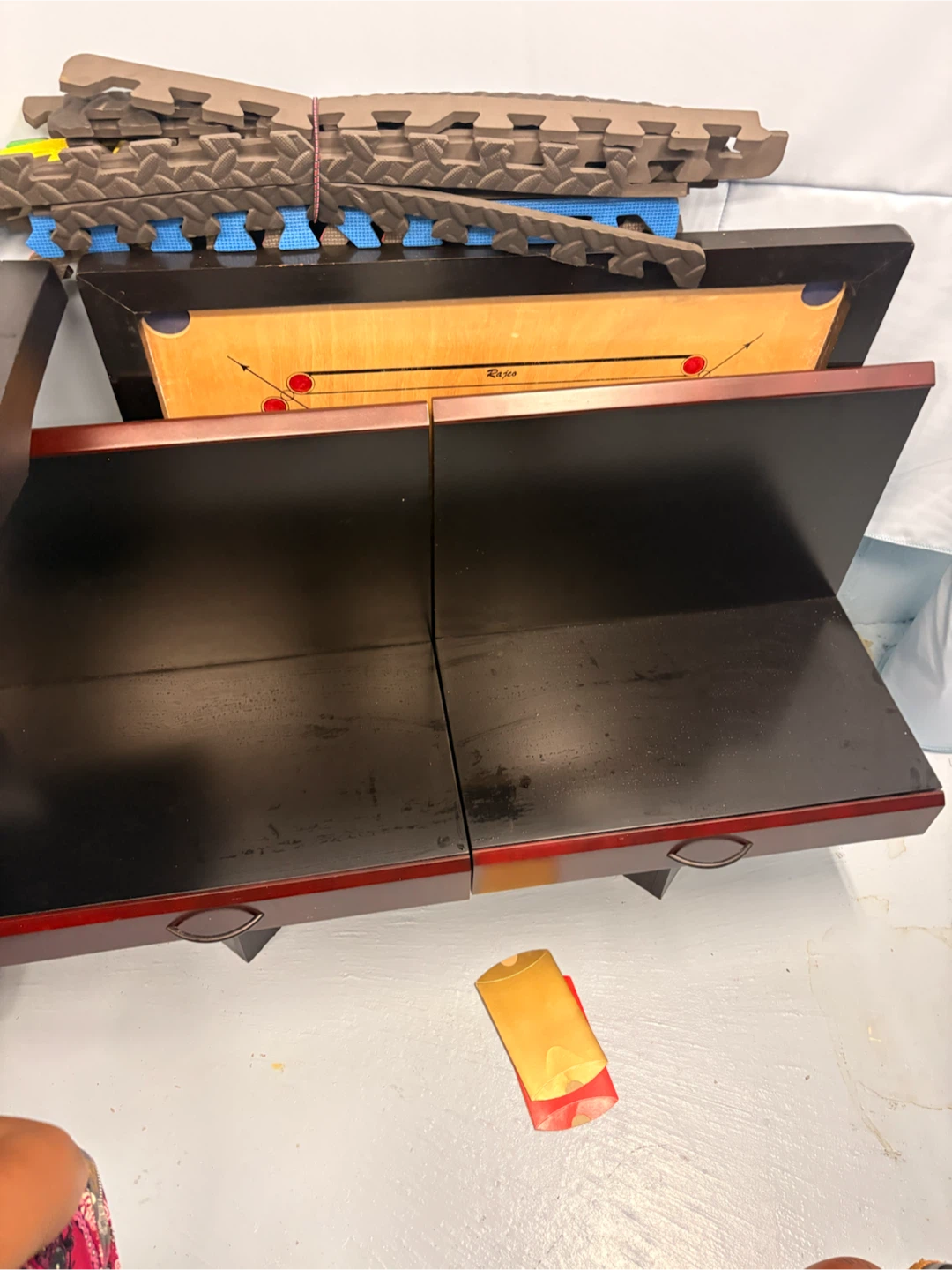 Wooden Desk with Drawers - photo 2