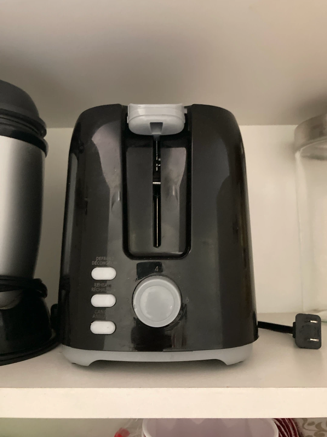 Black 2-Slice Toaster