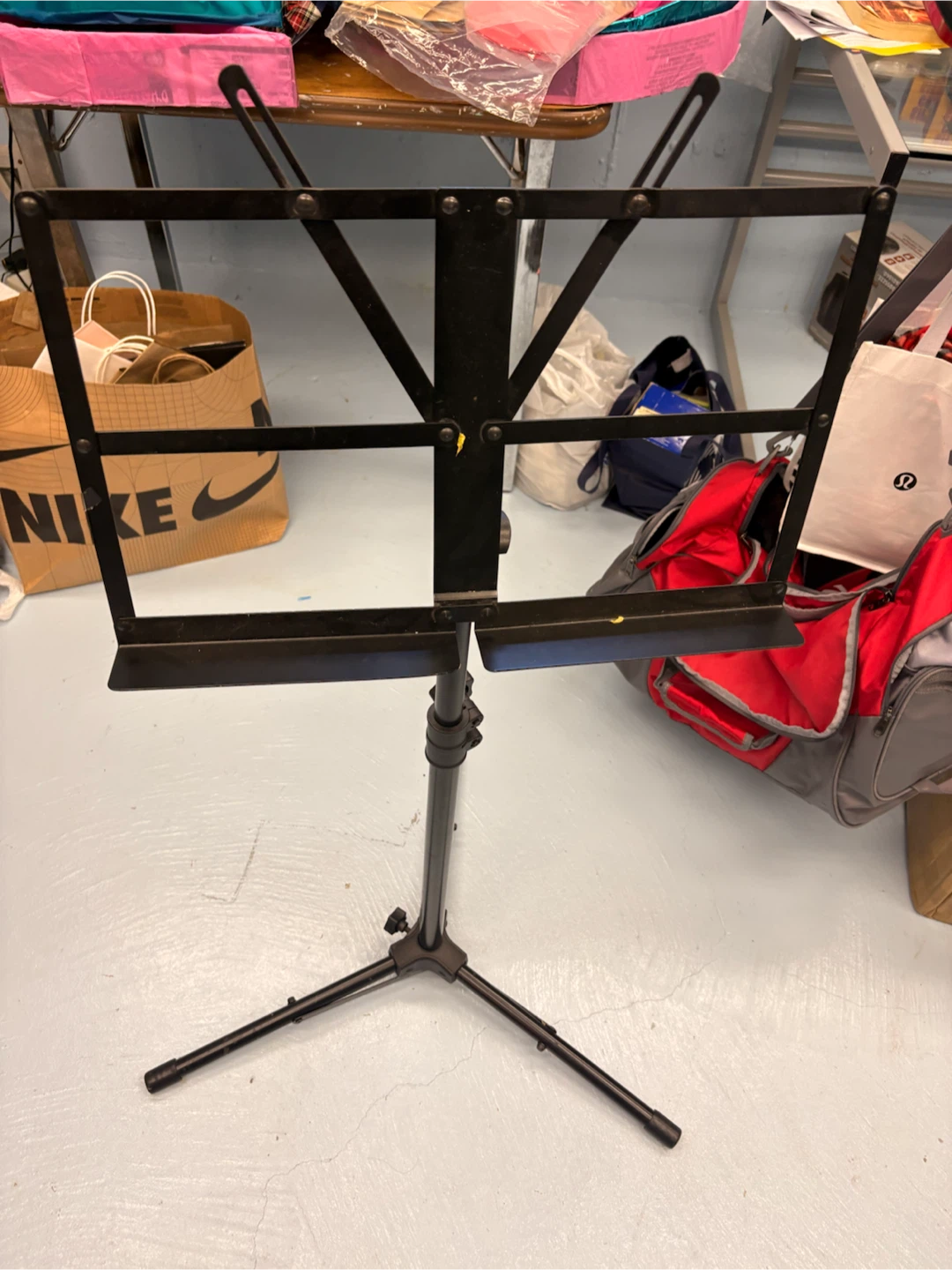 Black Metal Music Stand - photo 2