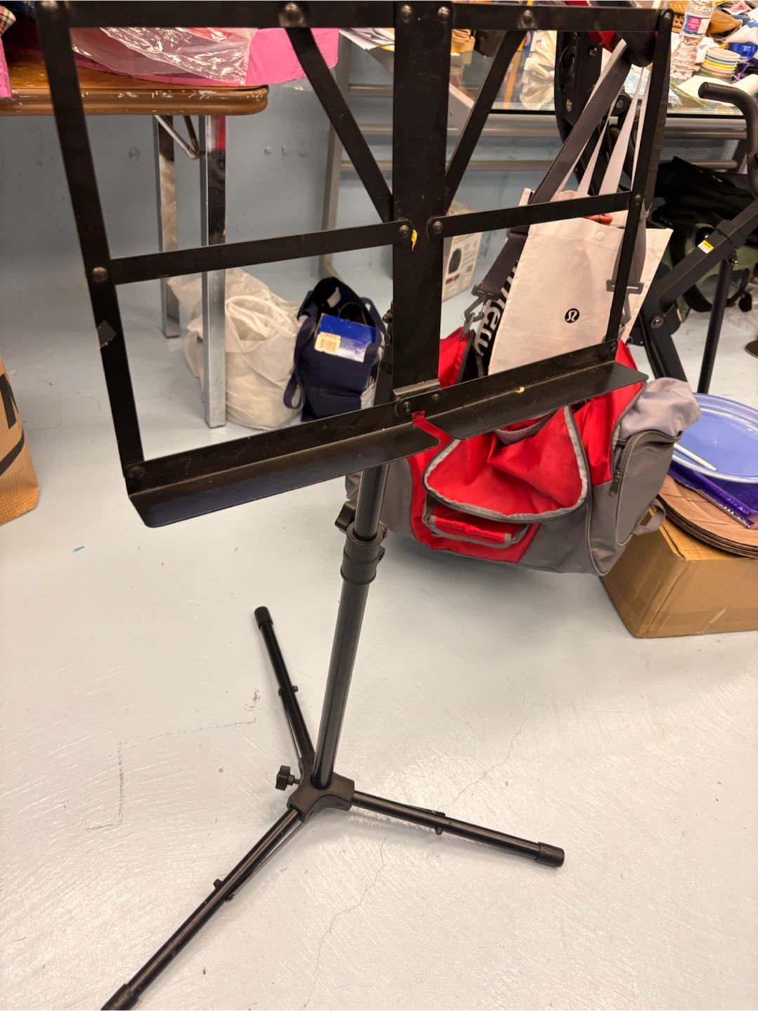Black Metal Music Stand - photo 3