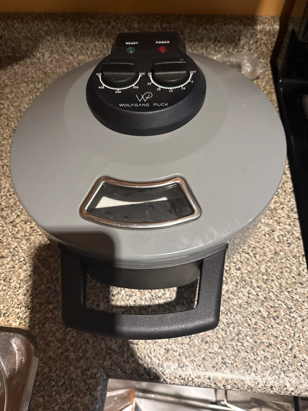Wolfgang Puck Gray Waffle Maker