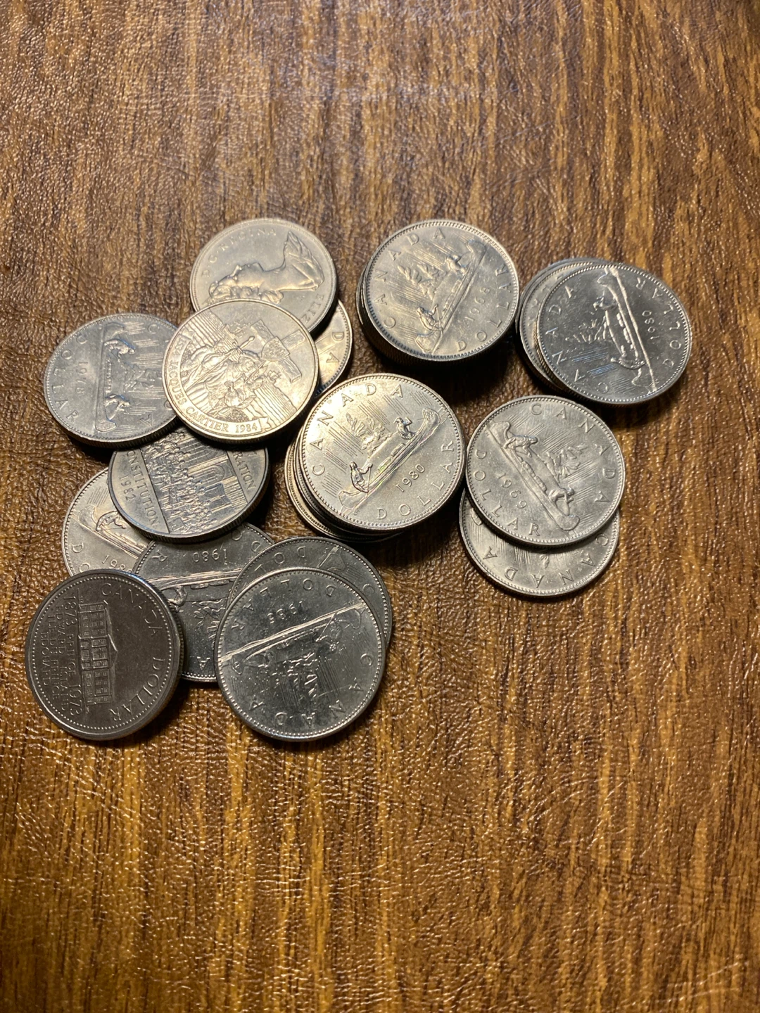 25 Assorted Canadian Dollar Coins - photo 2