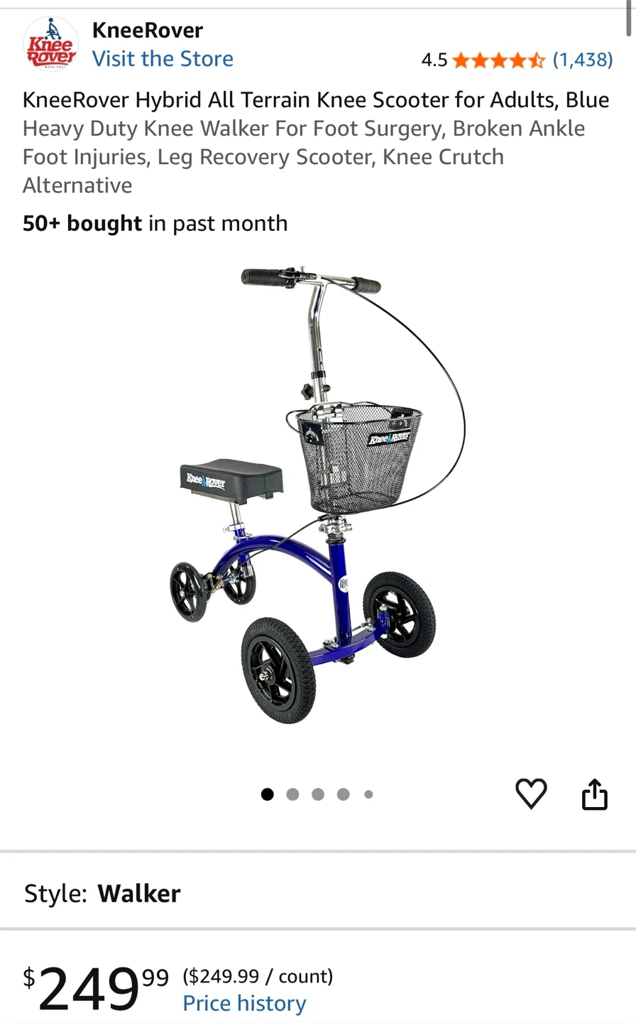 KneeRover Hybrid All Terrain Knee Scooter - photo 4