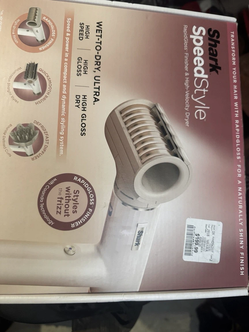 Shark SpeedStyle RapidGloss Finisher & High-Velocity Dryer