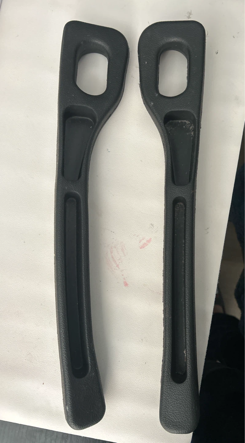 Pair of Black rubber Car Seat gap fix