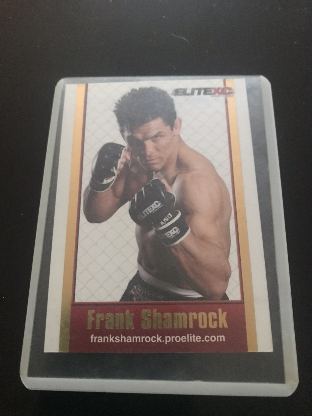 EliteXC Frank Shamrock Trading Card
