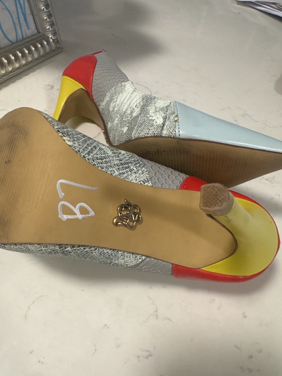 Rock Republic Colorblock Pointed Toe Heels - photo 3