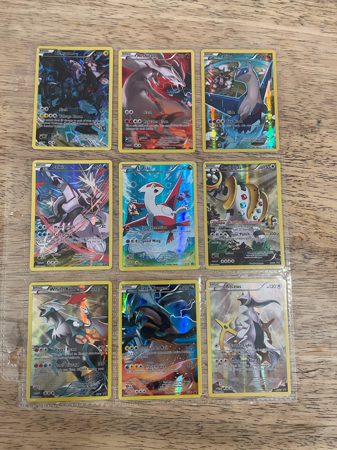Several thousands of dollars worth of Pokémon cards