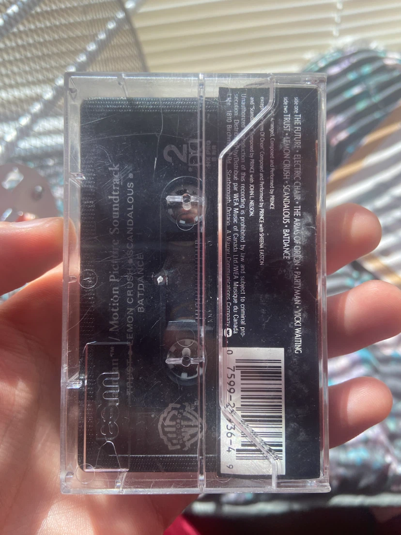 Batman Motion Picture Soundtrack Cassette Tape - photo 2