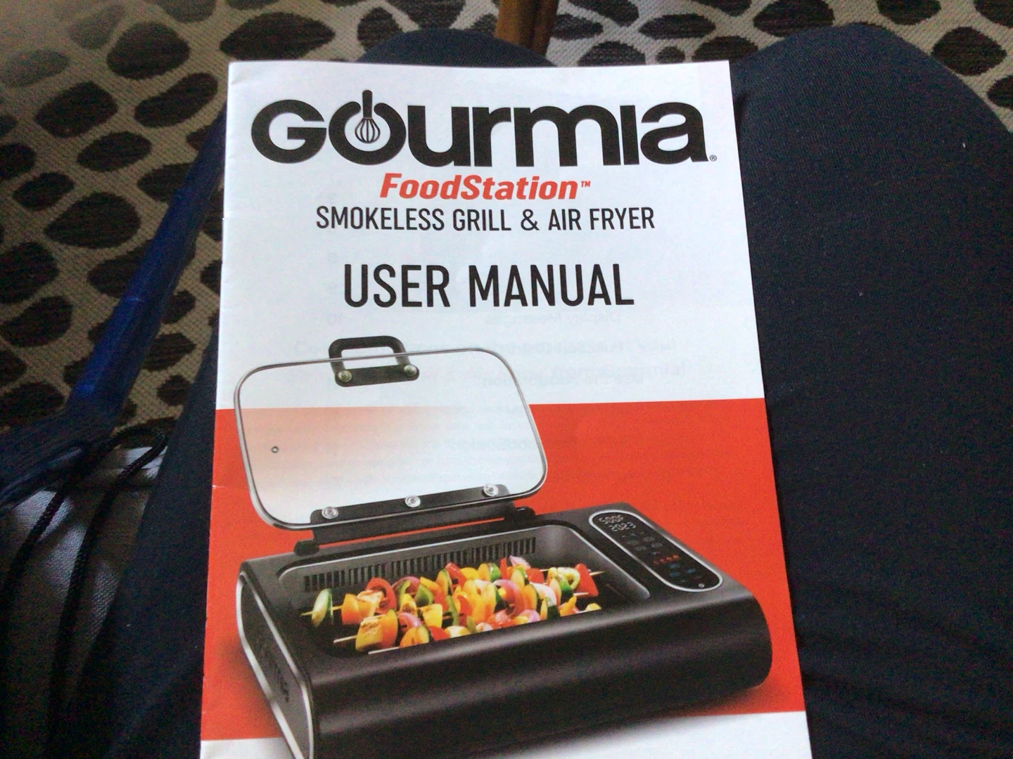 Gourmia Smokeless grill and air fryer