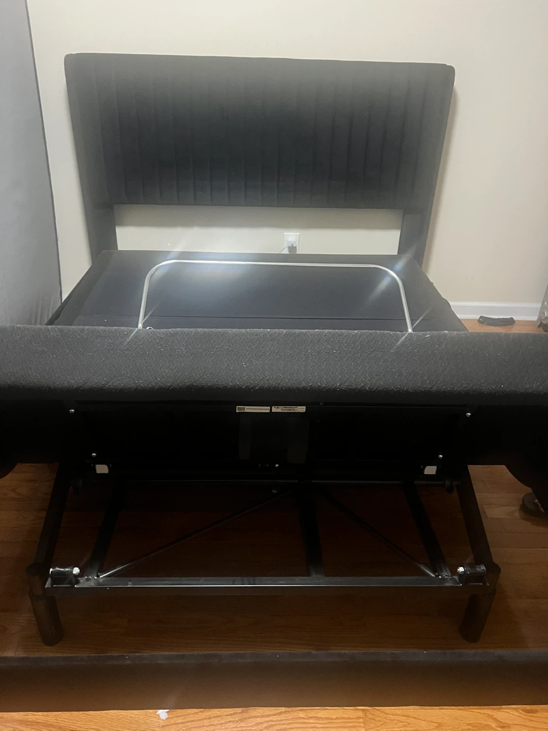 Adjustable Bed Frame with Headboard