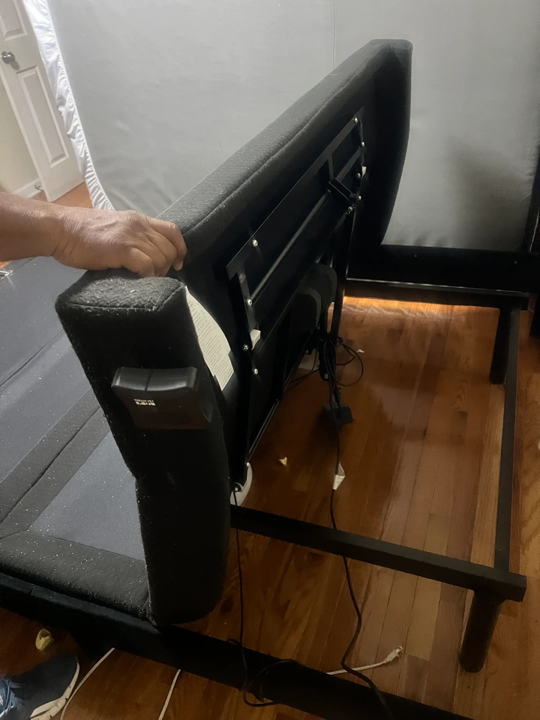 Adjustable Bed Frame with Headboard - photo 3