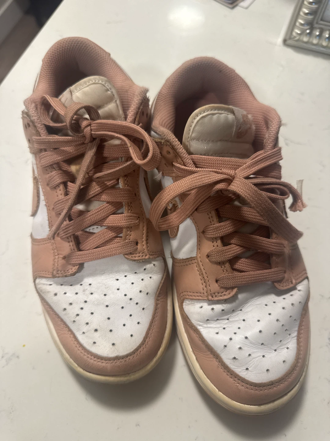 Nike Dunk Low Pink White Sneakers
