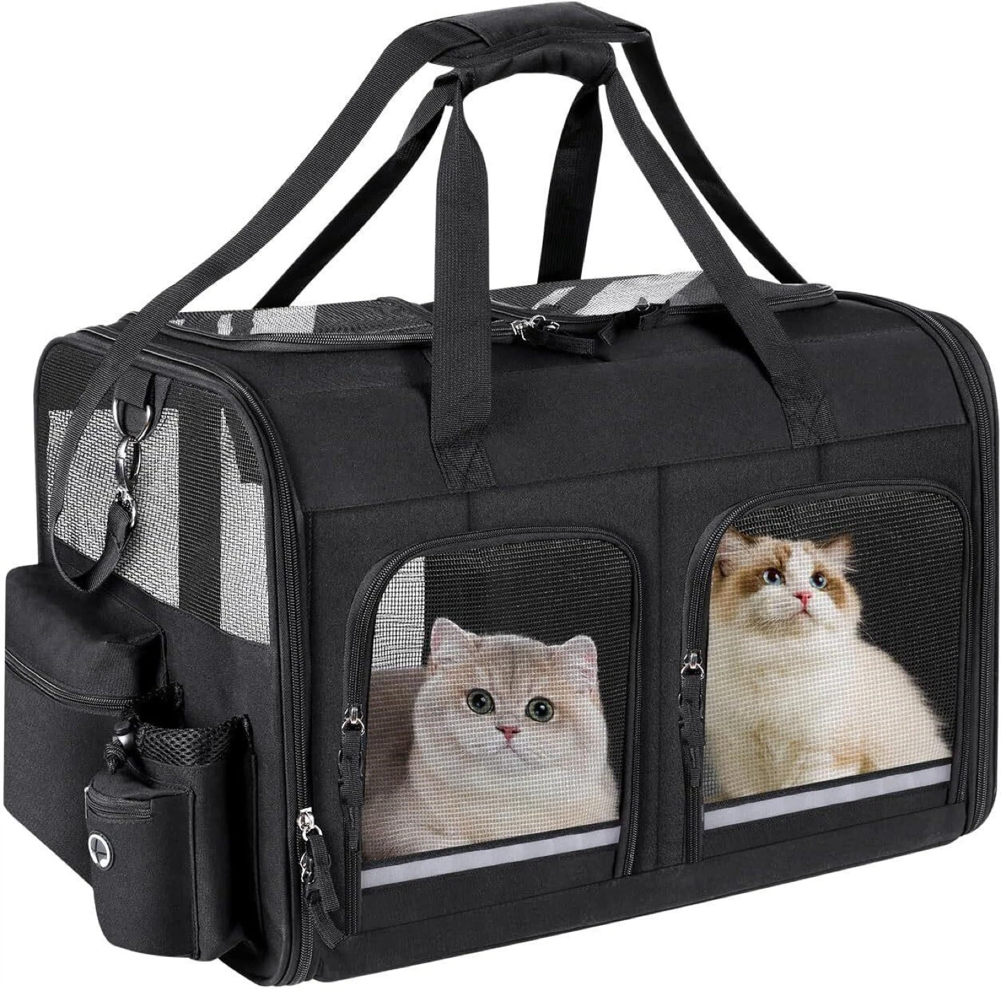 Groxkox Cat Carrier for 2 Cats - New