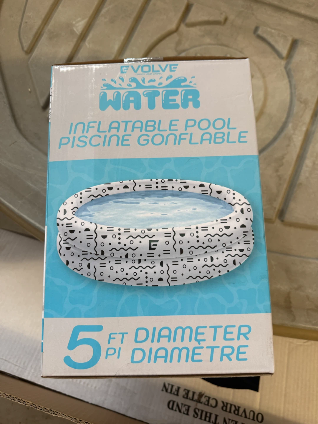 Evolve Water Inflatable Pool - 5 FT Diameter - photo 2