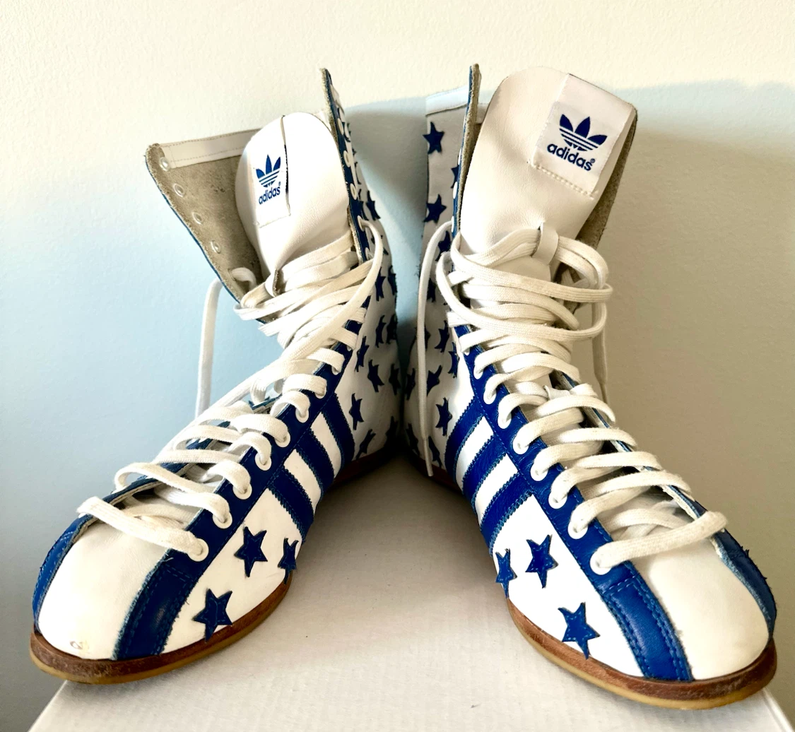 Adidas JS Jeremy Scott rare Muhammad Ali Boxing Leather boots - photo 4