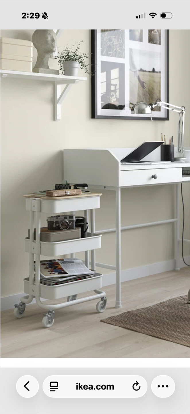 IKEA RÅSKOG Cart - White