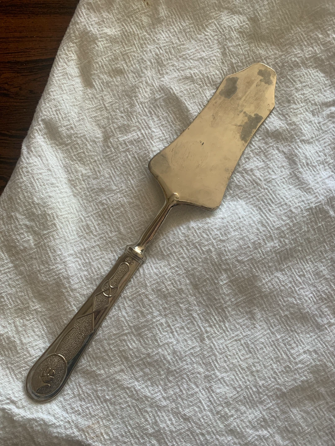 Vintage Silver-Plated Cake Server Server - photo 2