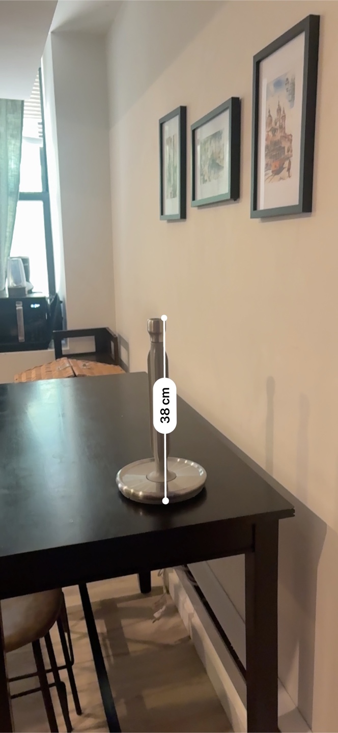 Stainless Steel Paper Towel Holder - 38cm - photo 3