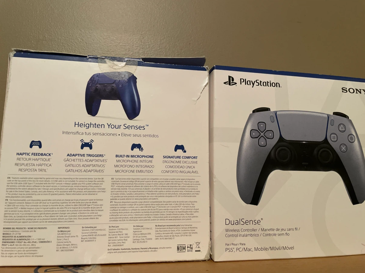 Sony PlayStation DualSense Wireless Controllers.