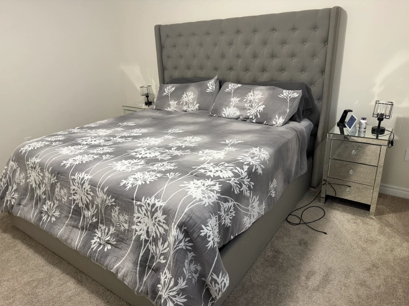 Grey King Bed For Sale - photo 3
