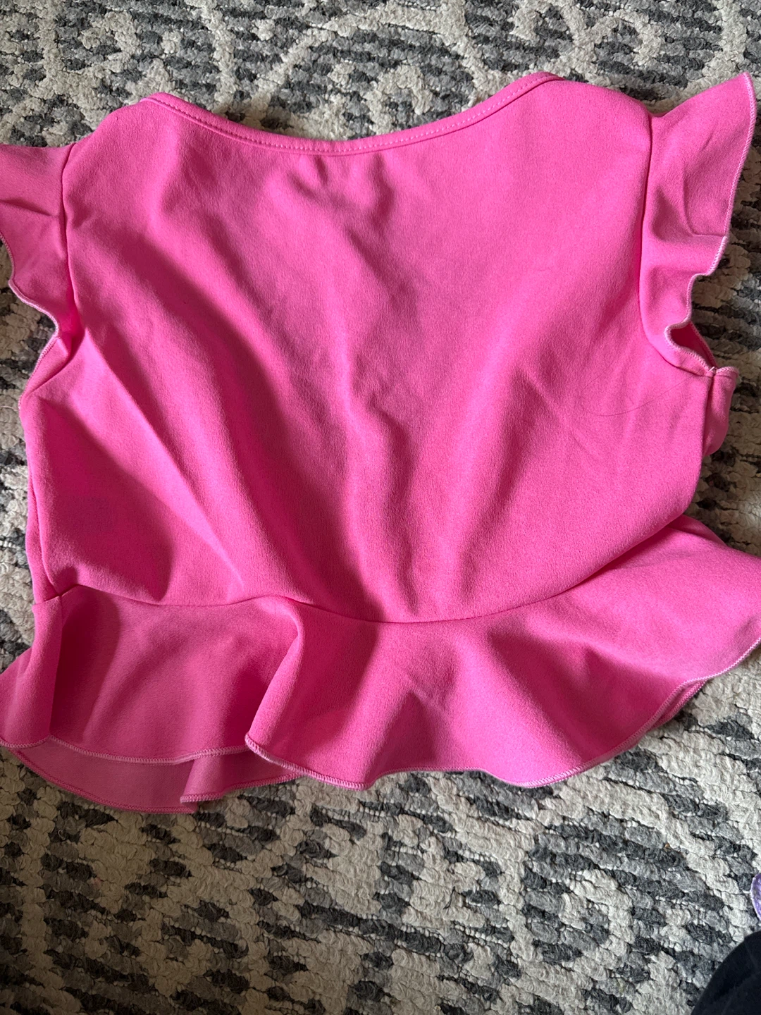 Pink Peplum Top size small - photo 2