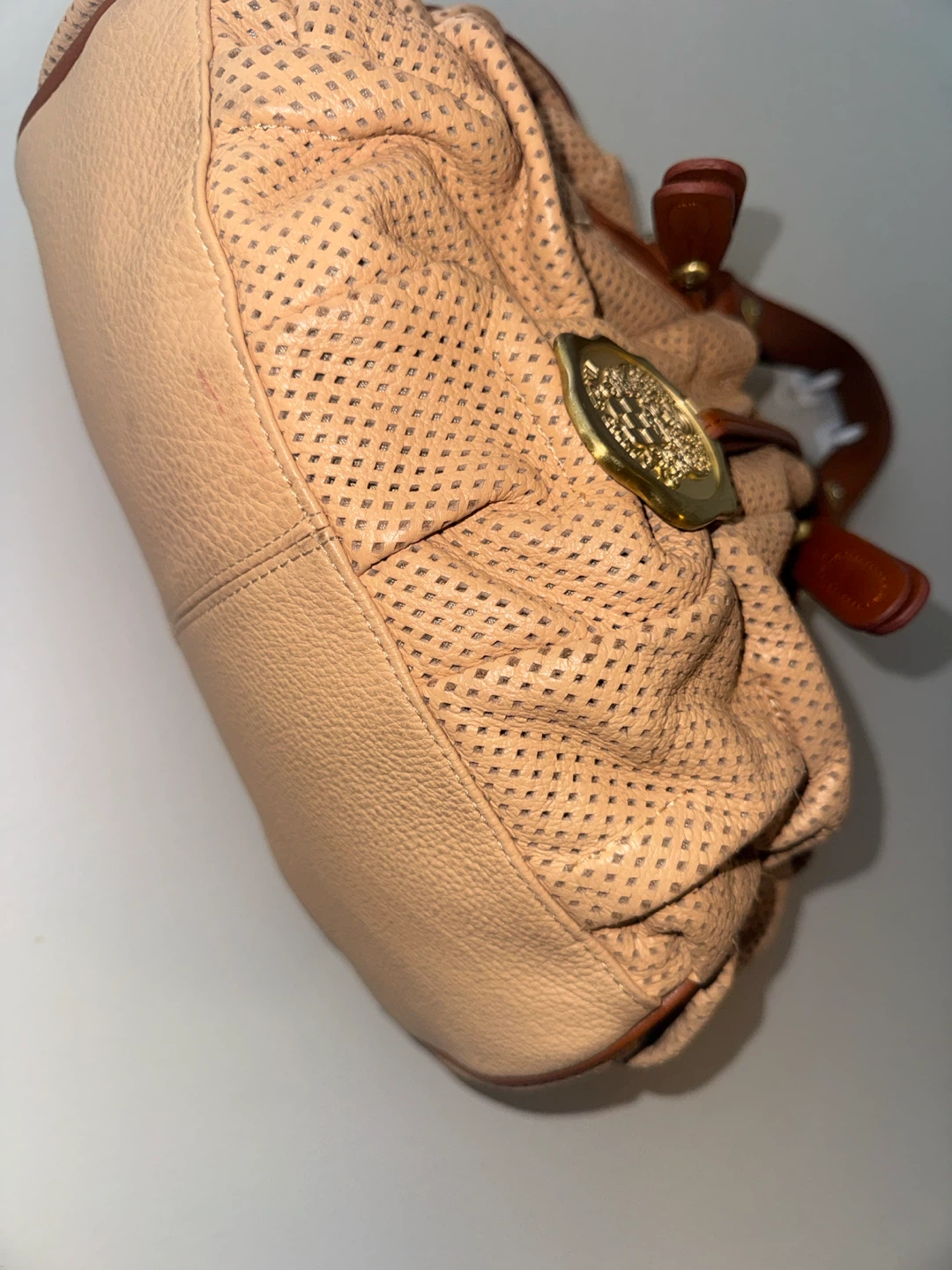 Vince Camuto Perforated Leather Hobo Bag - photo 5