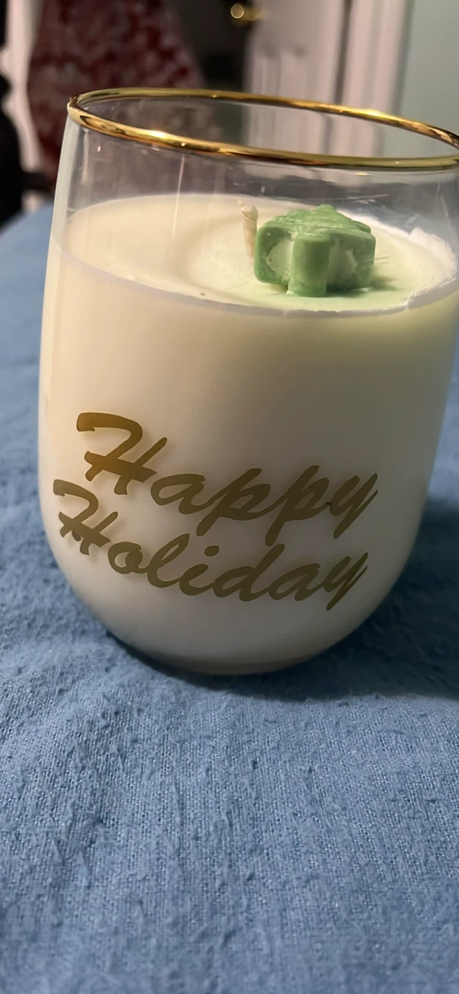 Arteko Candles "Candy Cane" Scented Soy Candle
