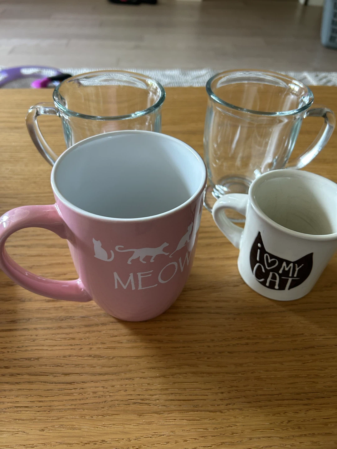 FREE. ASSORTED MUGS.