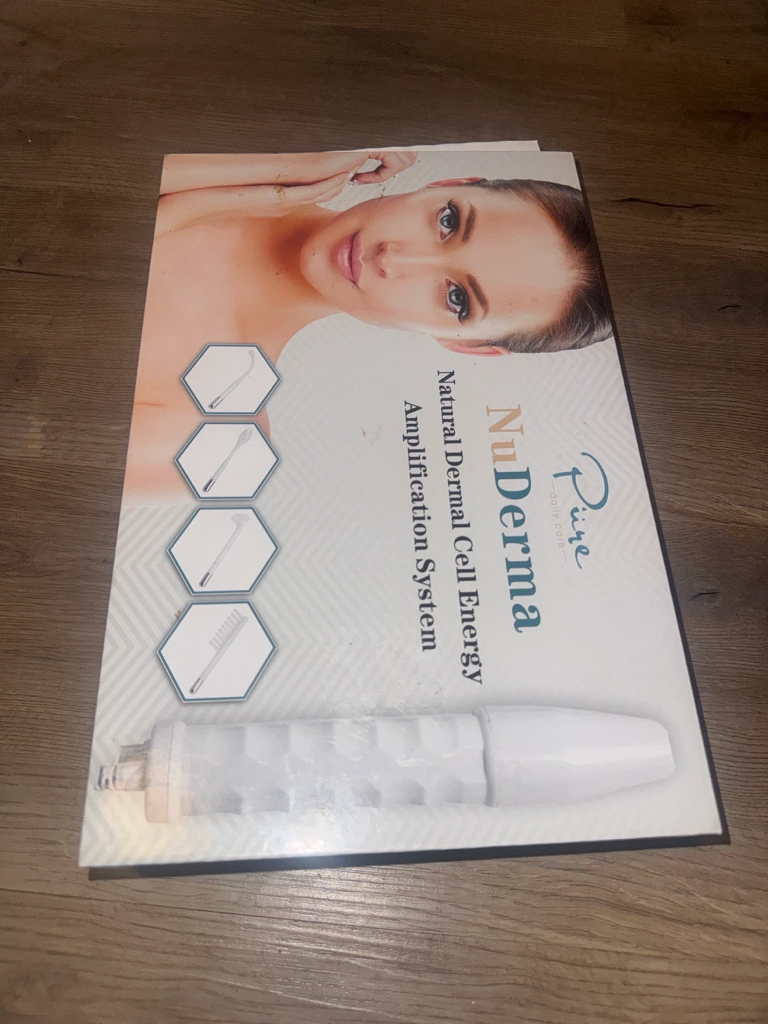 NuDerma High Frequency Wand Skin Treatment Device